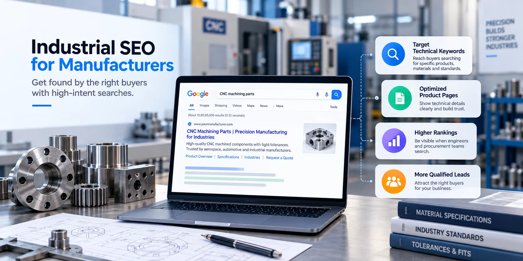 Industrial SEO for Manufacturers